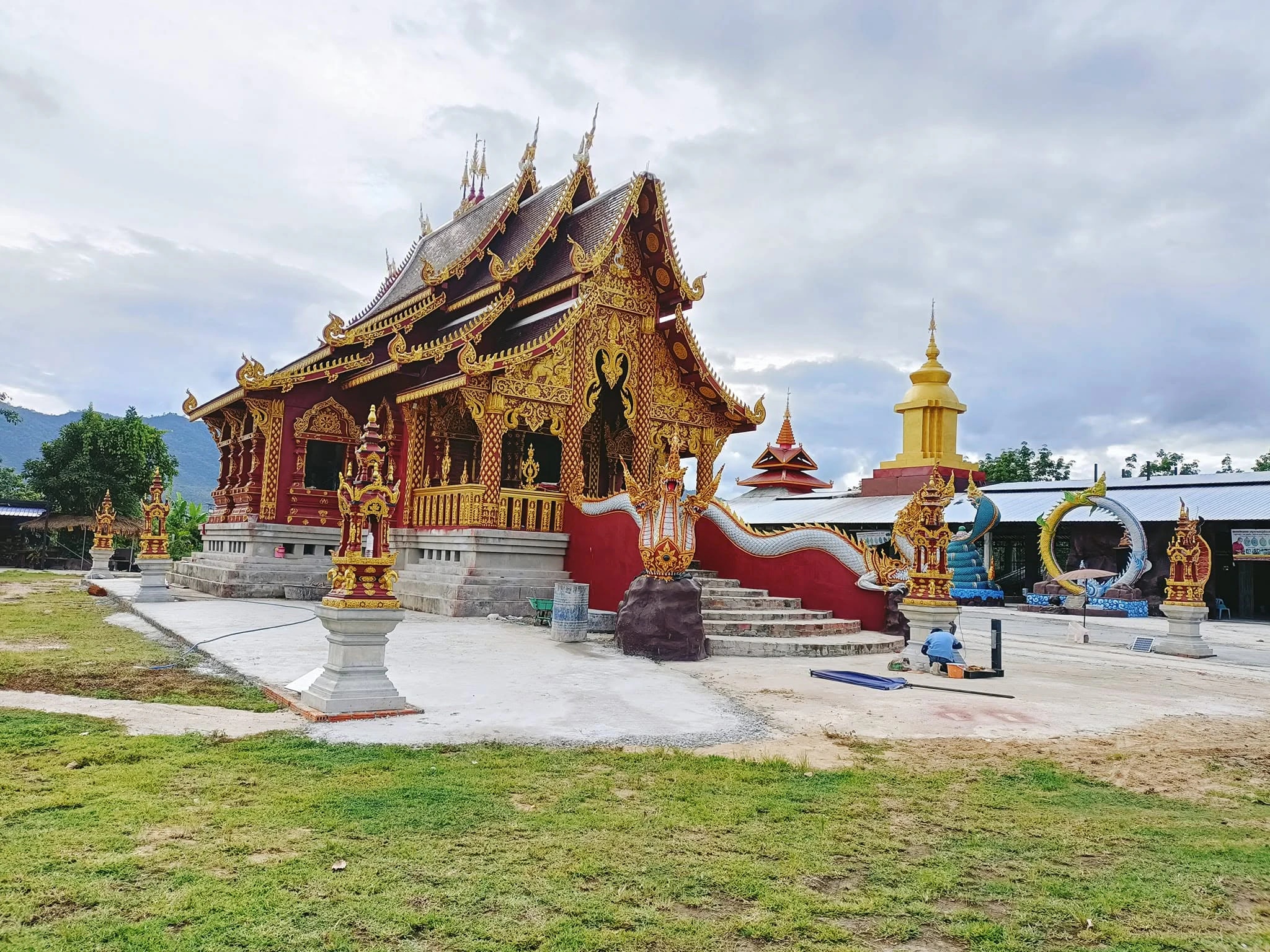กิจกรรมการเรียนรู้และปฏิบัติธรรมภายในวัด