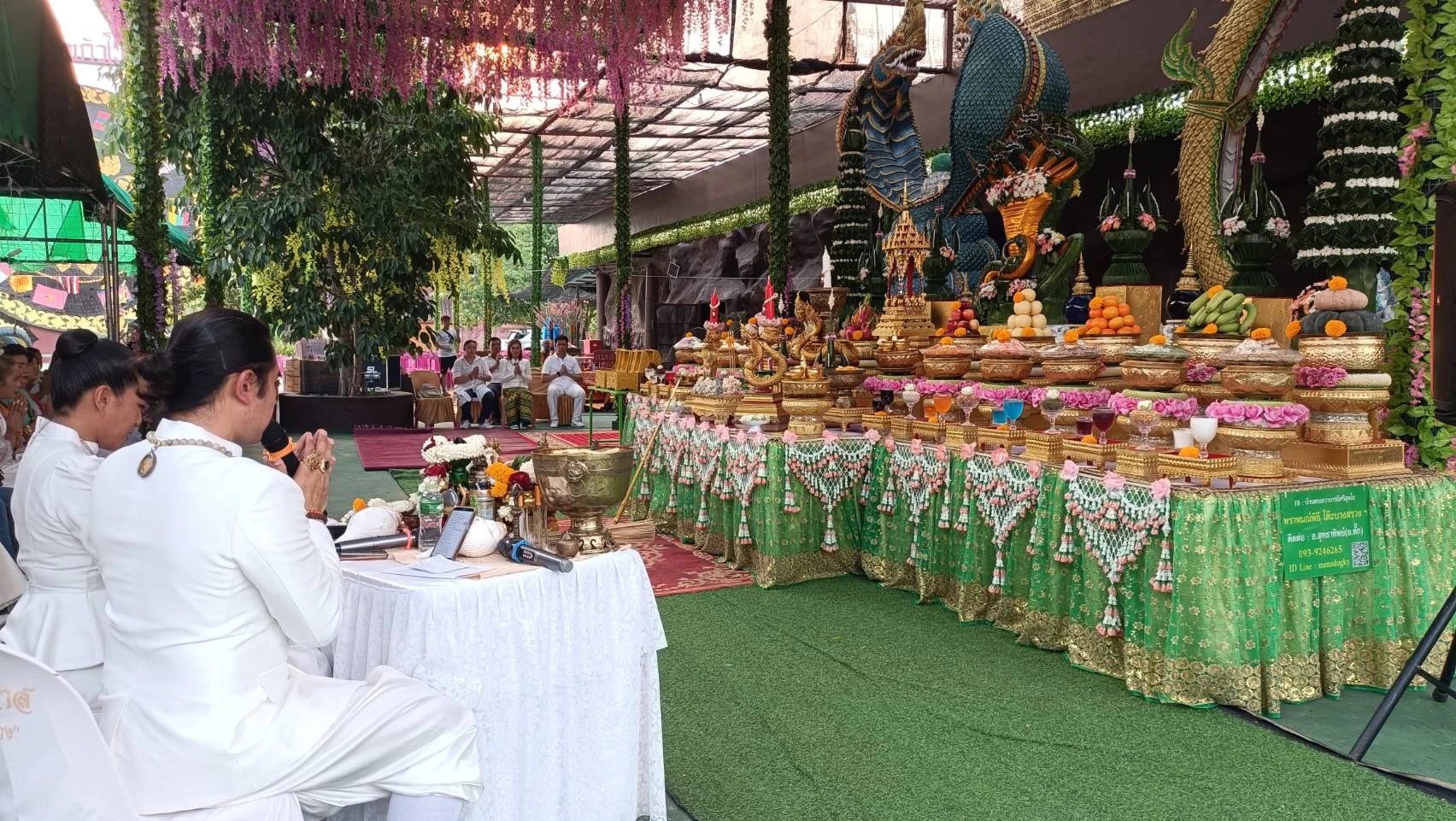 ประเพณีและงานบุญของวัดป่าดวงแก้วโพธิญาณ